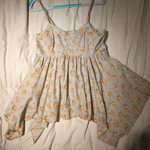 Mudd Retro Flowy Top